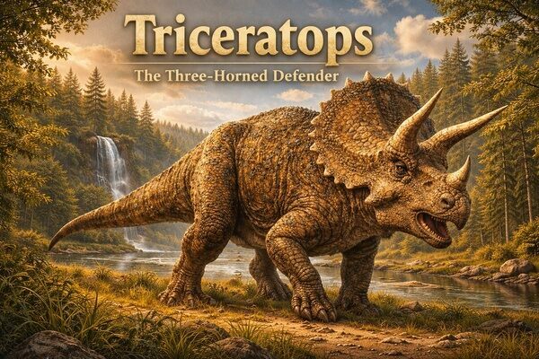 Triceratops — The Three-Horned Defender